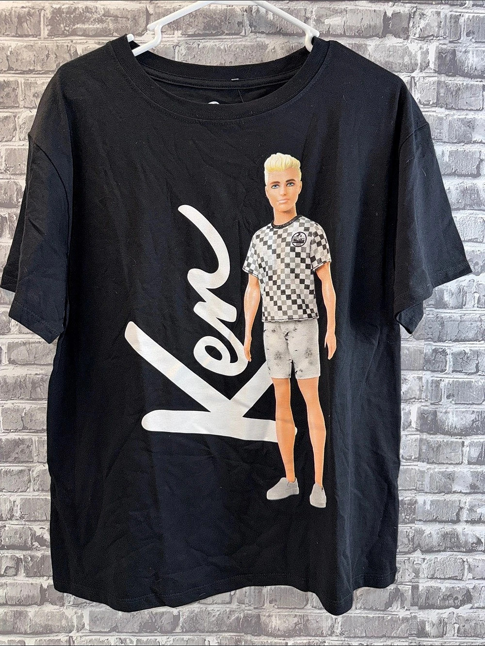 NWT Barbie Ken Graphic Tee Black Graphic Tee